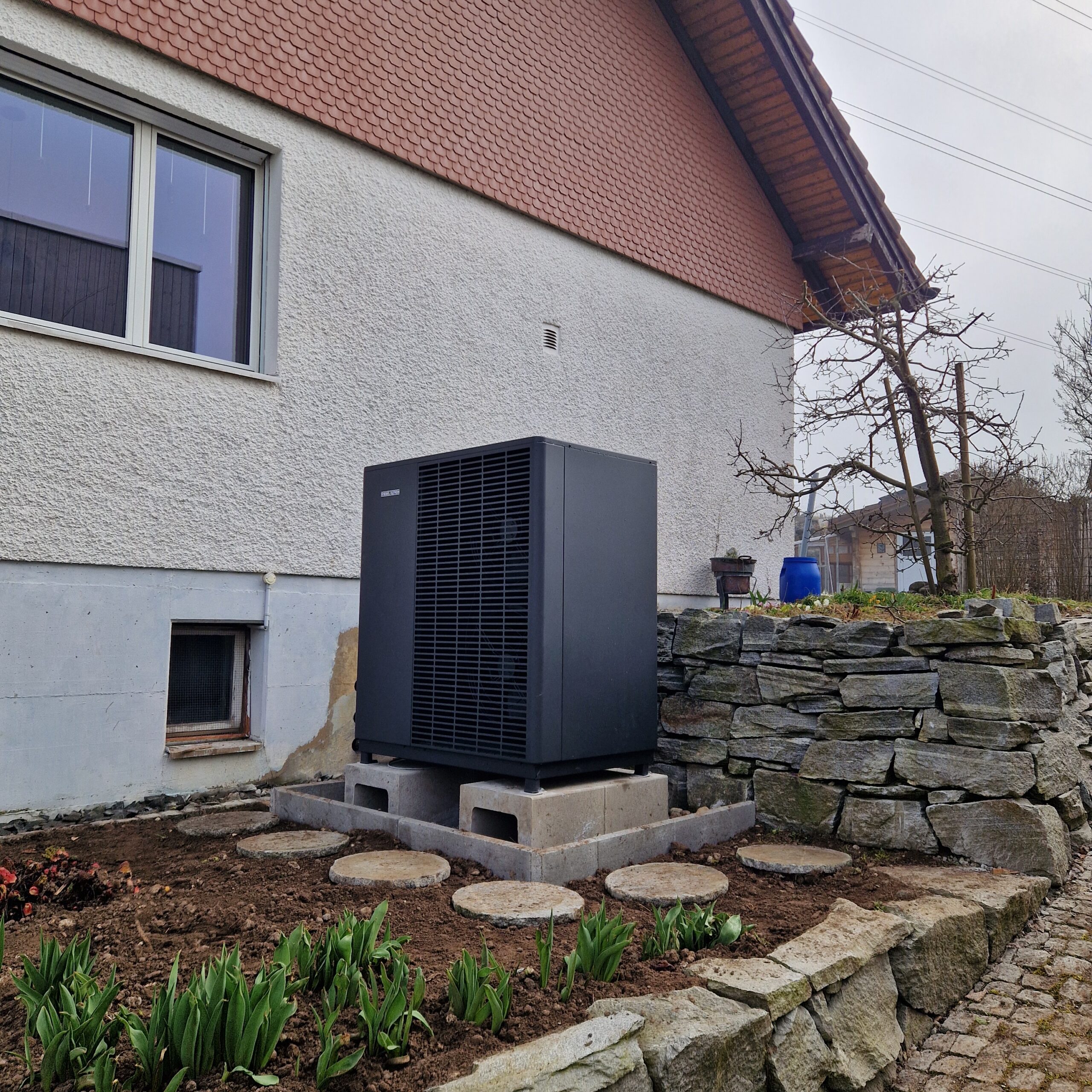 Sanierung Ölheizung-Luftwärmepumpe Lenggenwil